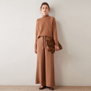 Luxury Turtleneck Chunky Knitted