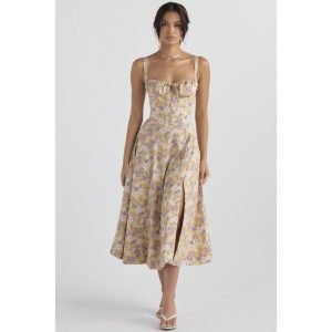 Elegant Pure Color Commuter Dress Skirt